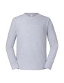 Heren T-shirt Lange Mouw FOTL Iconic 61-360-0 Heather Grey